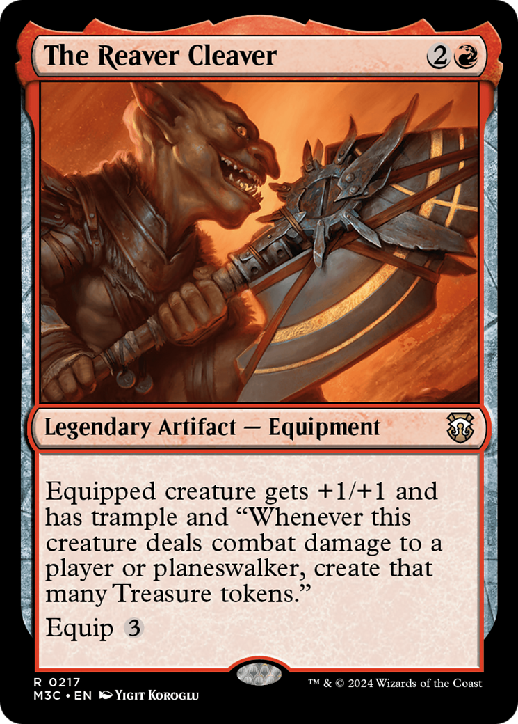 The Reaver Cleaver [Modern Horizons 3 Commander] | Cards and Coasters CA