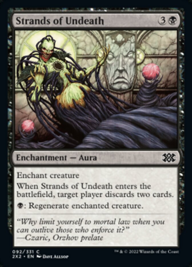 Strands of Undeath [Double Masters 2022] | Cards and Coasters CA