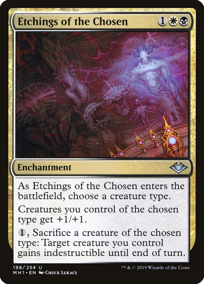 Etchings of the Chosen [Modern Horizons] | Cards and Coasters CA