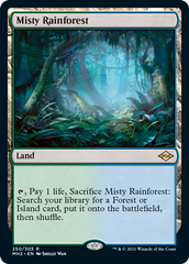 Misty Rainforest [Modern Horizons 2] | Cards and Coasters CA