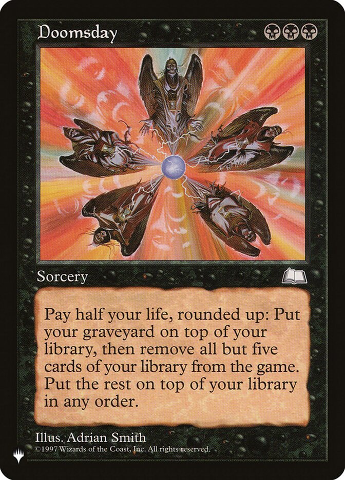 Doomsday [The List] | Cards and Coasters CA