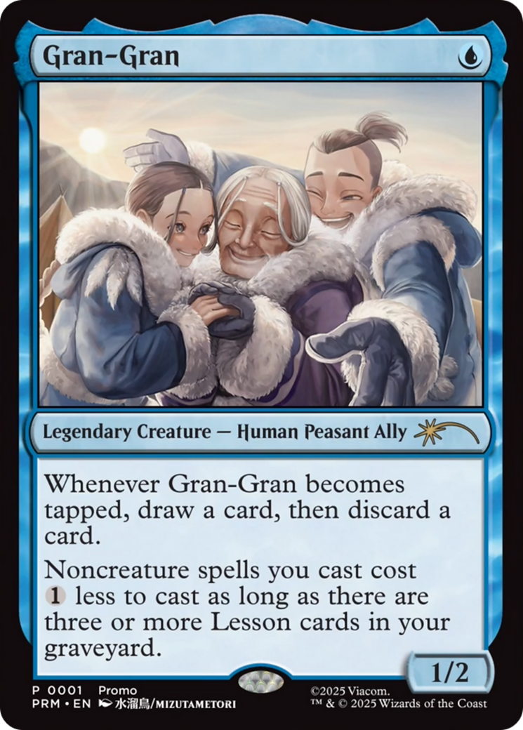 Gran-Gran [Wizards Play Network 2025] | Cards and Coasters CA