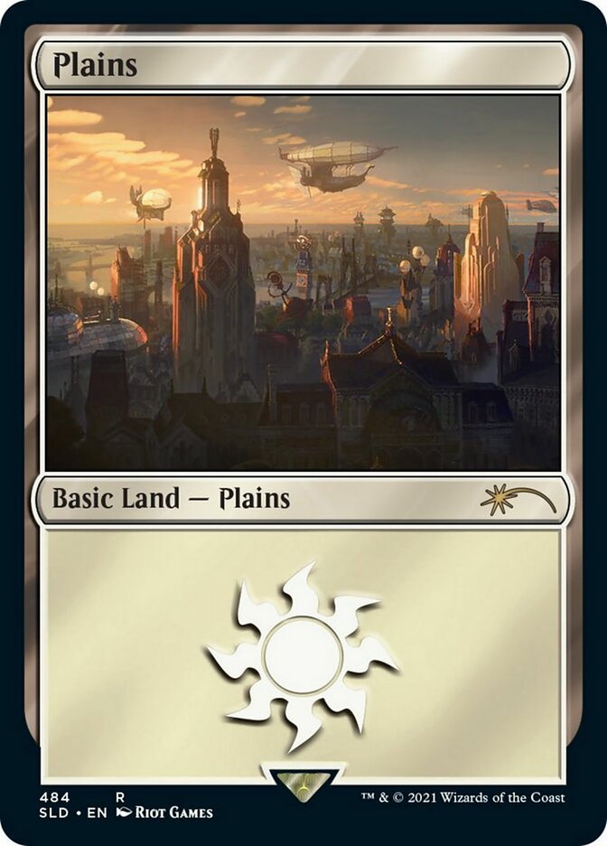 Plains (484) [Secret Lair Drop Series] | Cards and Coasters CA