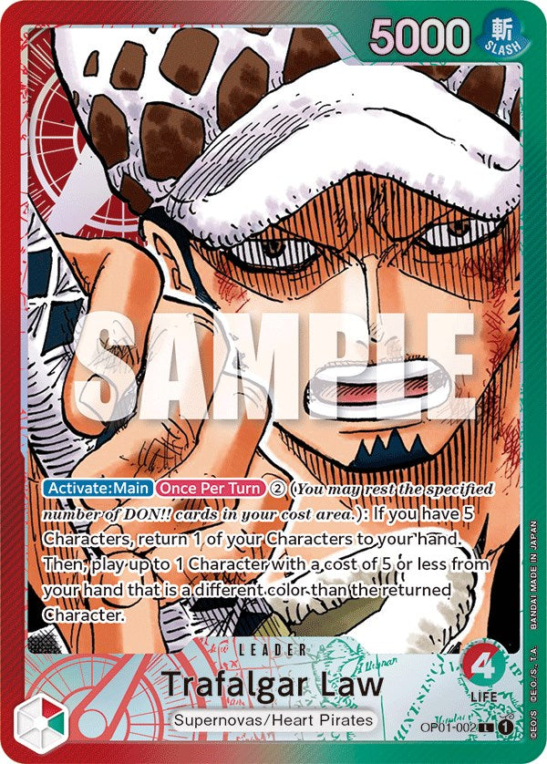 Trafalgar Law (Parallel) [Romance Dawn] | Cards and Coasters CA