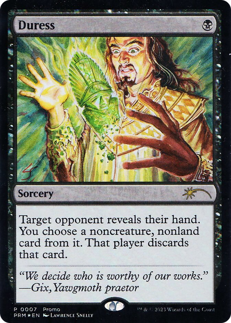 Duress (Graphic Novel Insert) [Media Promos] | Cards and Coasters CA