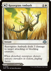 Razorgrass Ambush // Razorgrass Field [Modern Horizons 3] | Cards and Coasters CA