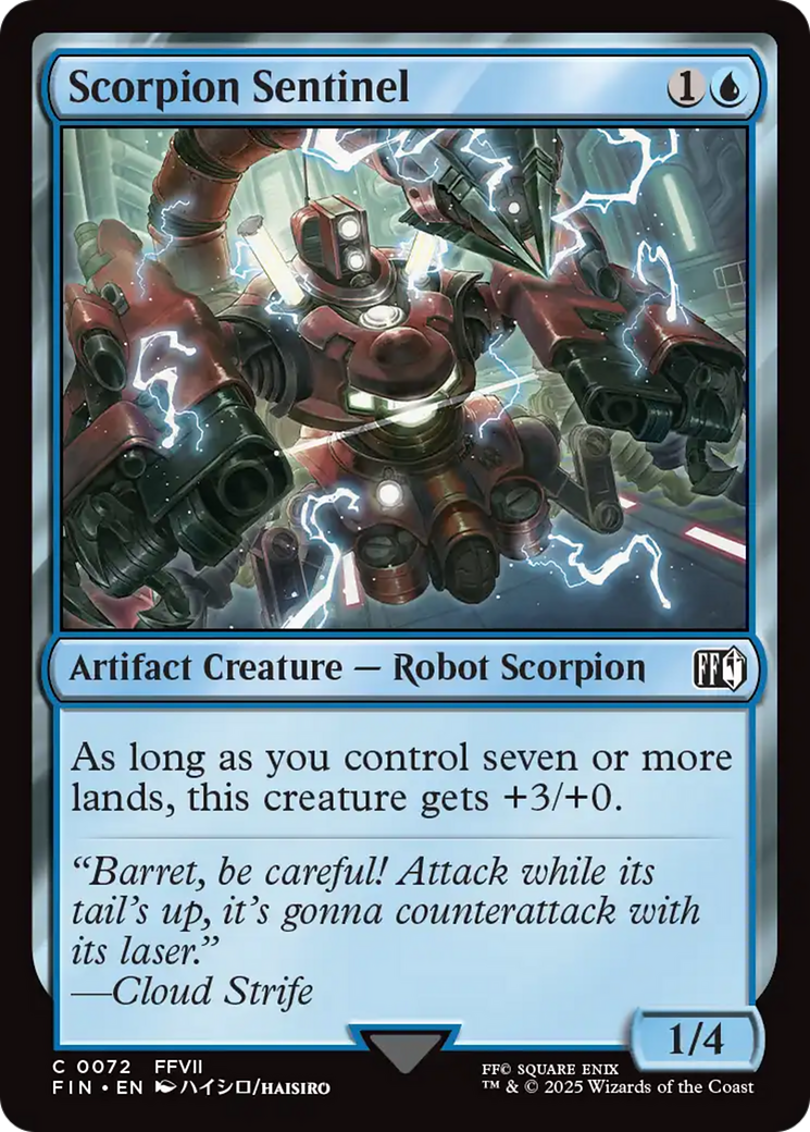 Scorpion Sentinel [FINAL FANTASY] | Cards and Coasters CA