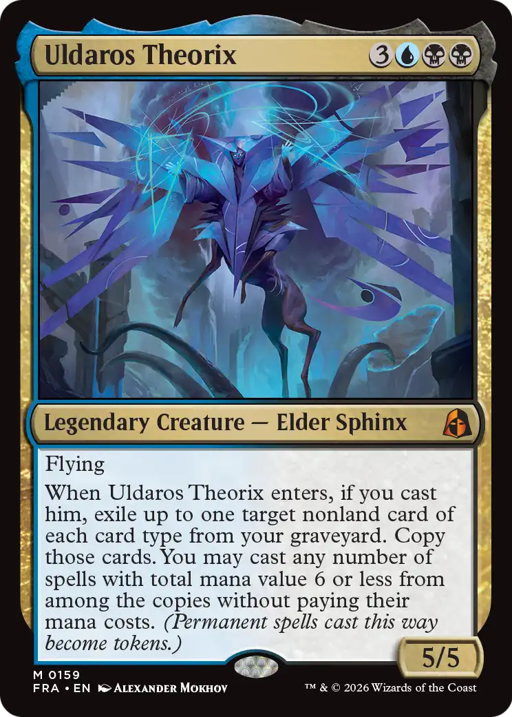 Uldaros Theorix [Reality Fracture] | Cards and Coasters CA