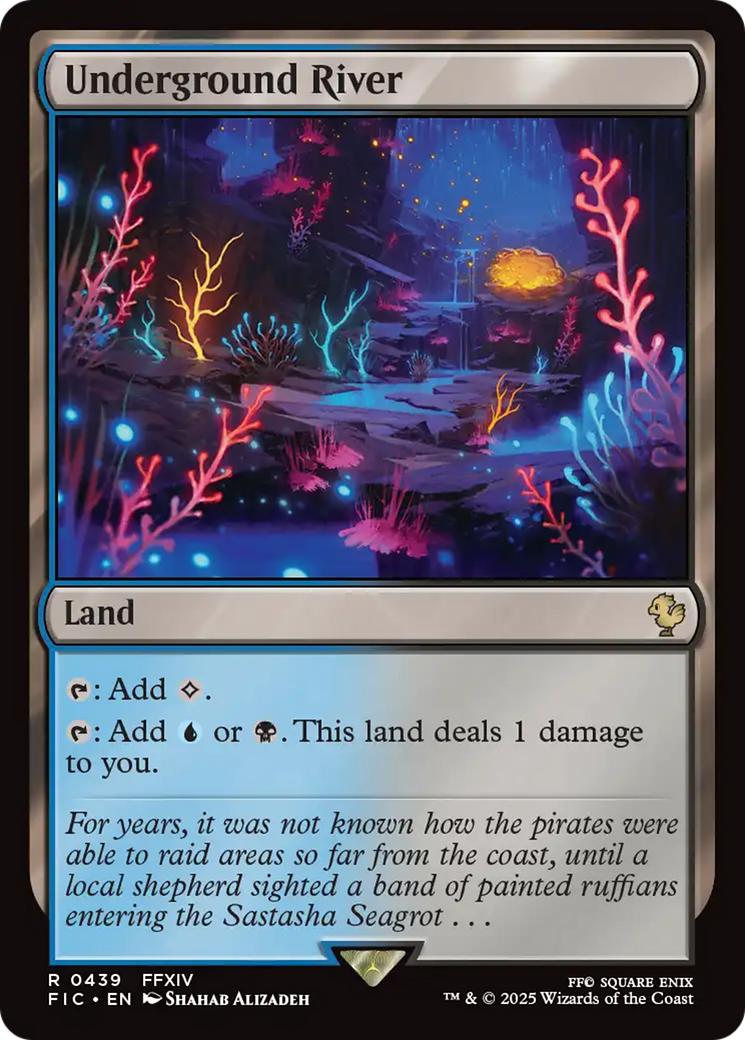 Underground River [FINAL FANTASY Commander] | Cards and Coasters CA