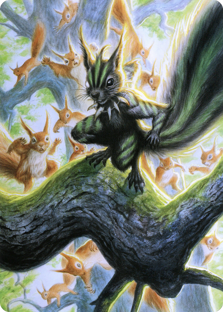 Chatterfang, Squirrel General Art Card (67) [Modern Horizons 2 Art Series] | Cards and Coasters CA