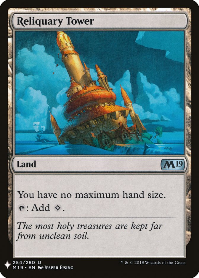Reliquary Tower [Mystery Booster] | Cards and Coasters CA