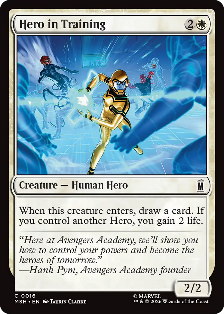 Hero in Training [Marvel Super Heroes] | Cards and Coasters CA