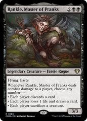 Rankle, Master of Pranks [Commander Masters] | Cards and Coasters CA