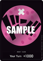 DON!! Card (Pink) [One Piece Promotion Cards] | Cards and Coasters CA