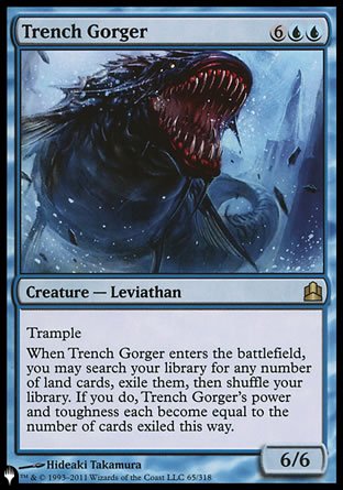 Trench Gorger [The List] | Cards and Coasters CA