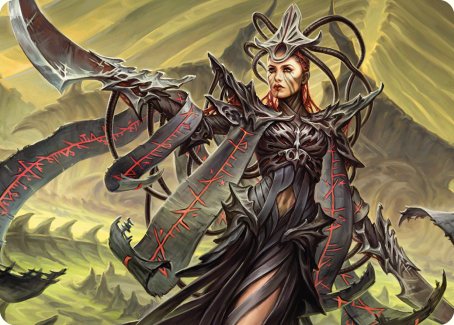 Testament Bearer Art Card [Phyrexia: All Will Be One Art Series] | Cards and Coasters CA