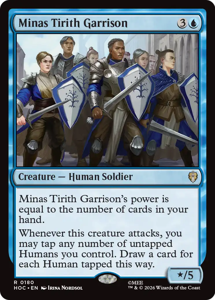 Minas Tirith Garrison [The Hobbit: Eternal-Legal] | Cards and Coasters CA