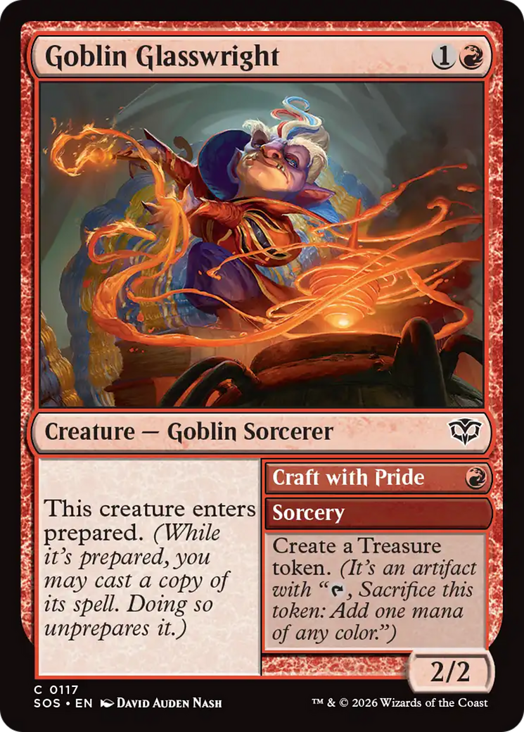 Goblin Glasswright [Secrets of Strixhaven] | Cards and Coasters CA