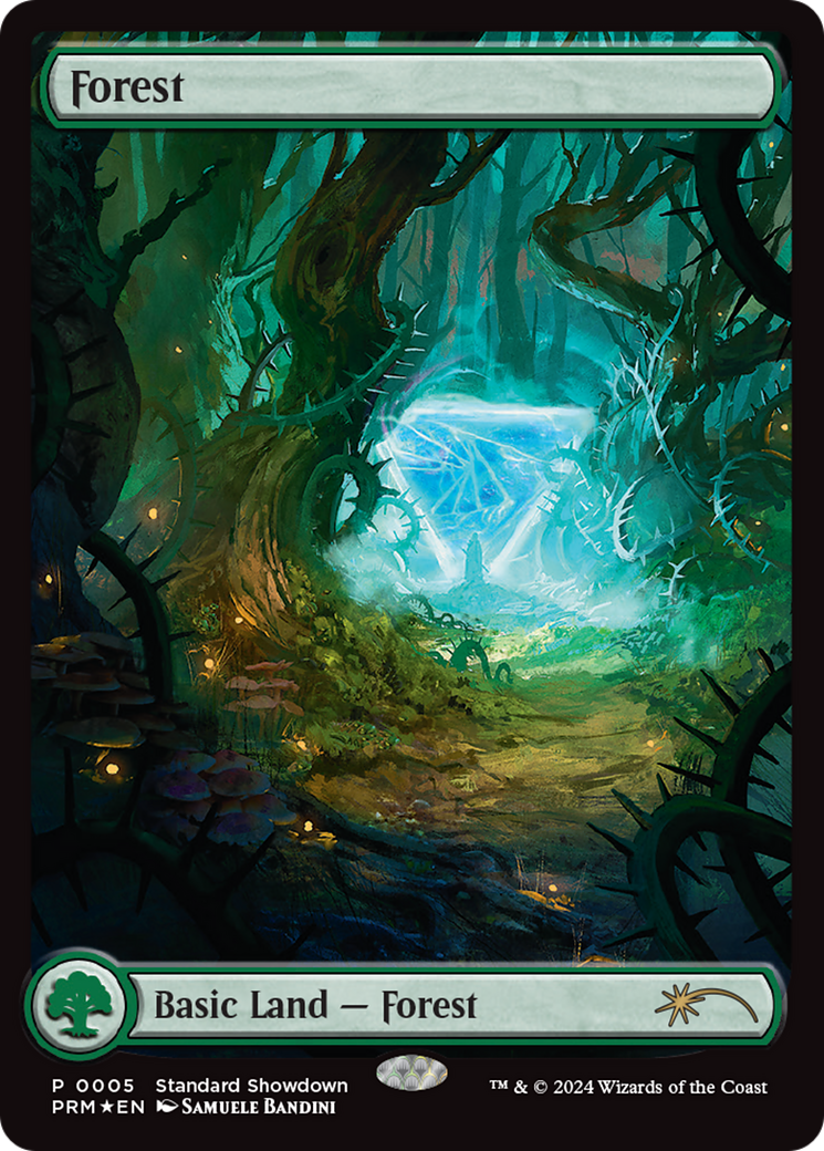 Forest (Samuele Bandini) (2024) [Standard Showdown Promos] | Cards and Coasters CA