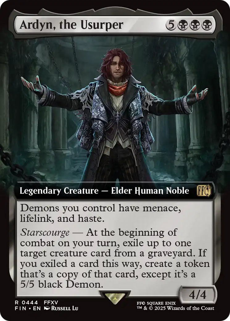 Ardyn, the Usurper (Extended Art) [FINAL FANTASY] | Cards and Coasters CA