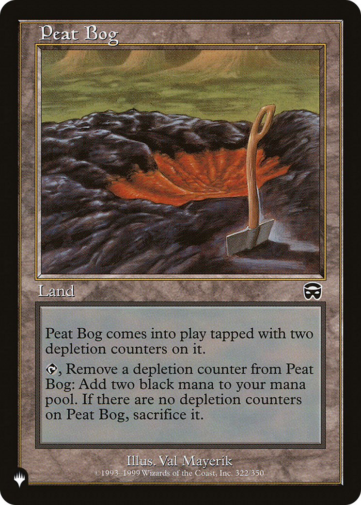Peat Bog [The List] | Cards and Coasters CA
