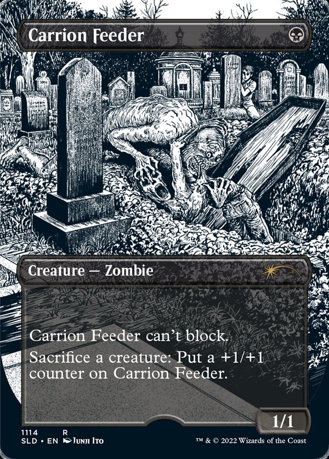 Carrion Feeder (Borderless) [Secret Lair Drop Series] | Cards and Coasters CA