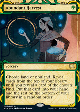 Abundant Harvest [Strixhaven: Mystical Archive] | Cards and Coasters CA