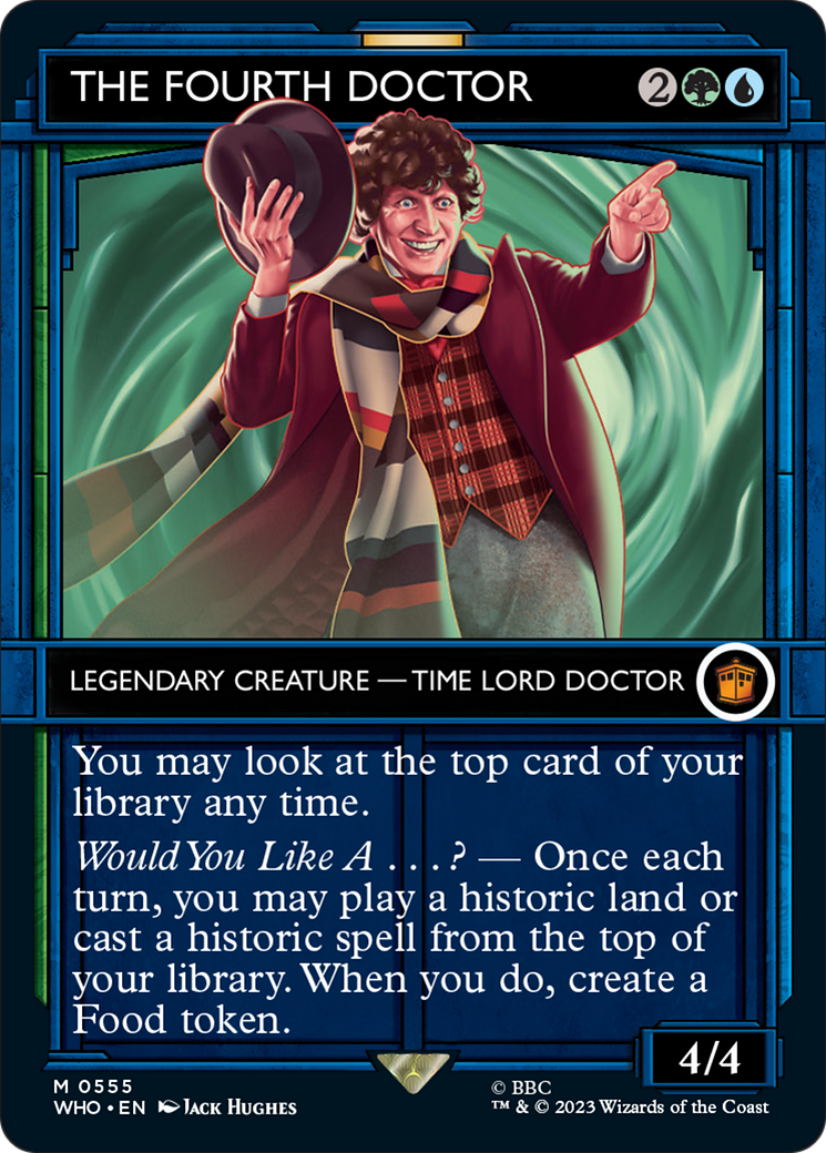 The Fourth Doctor (Showcase) [Doctor Who] | Cards and Coasters CA