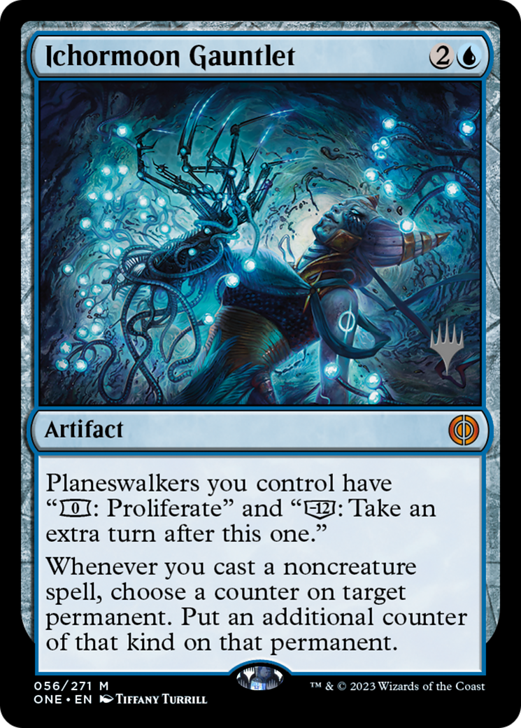 Ichormoon Gauntlet (Promo Pack) [Phyrexia: All Will Be One Promos] | Cards and Coasters CA