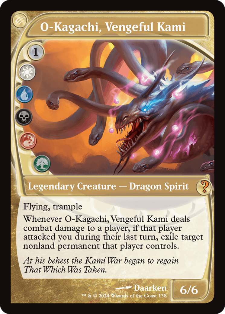 O-Kagachi, Vengeful Kami (Future Sight) [Mystery Booster 2] | Cards and Coasters CA