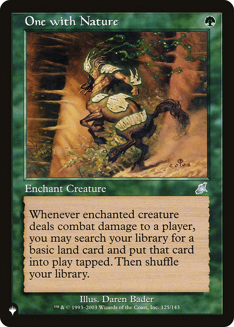 One with Nature [The List] | Cards and Coasters CA