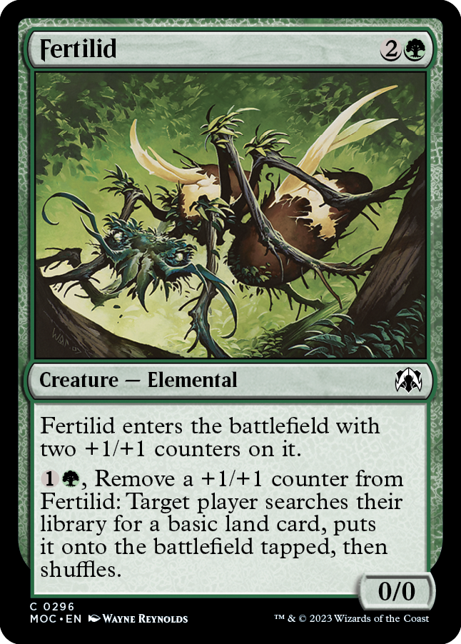 Fertilid [March of the Machine Commander] | Cards and Coasters CA