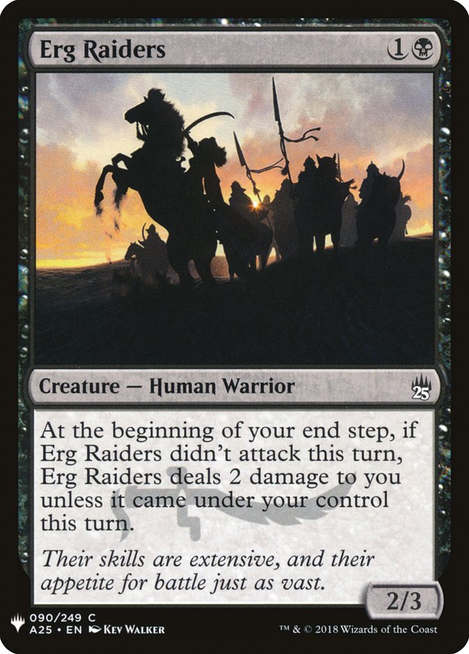 Erg Raiders [Mystery Booster] | Cards and Coasters CA