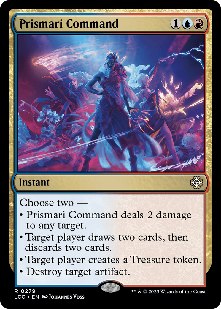 Prismari Command [The Lost Caverns of Ixalan Commander] | Cards and Coasters CA