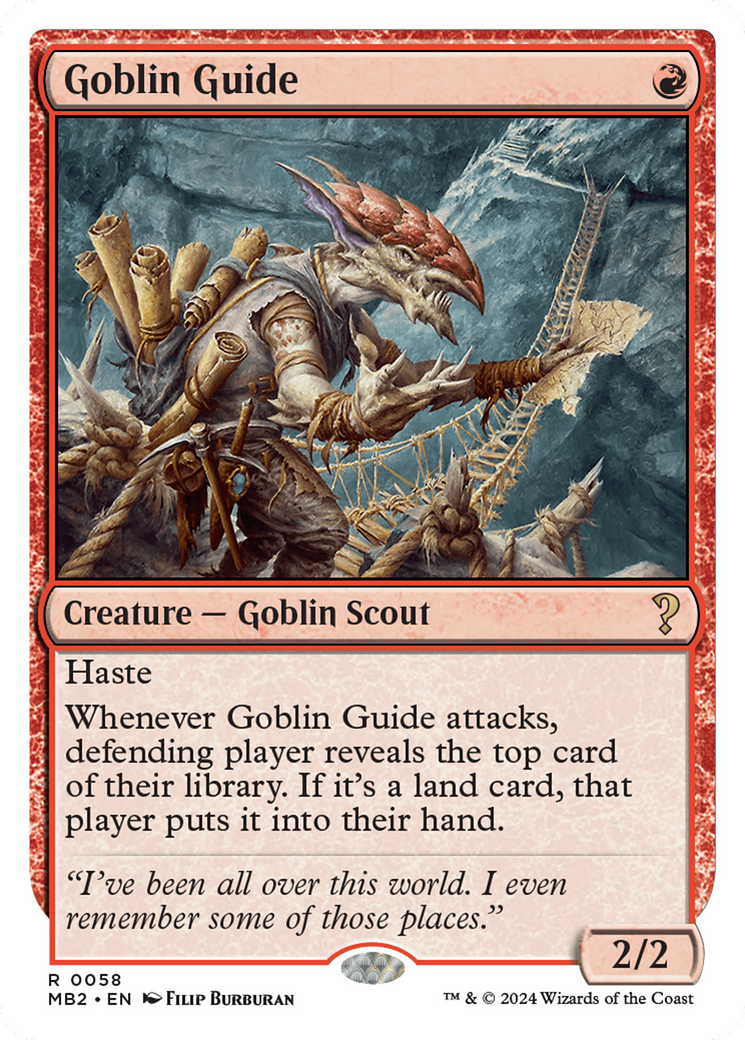 Goblin Guide [Mystery Booster 2] | Cards and Coasters CA