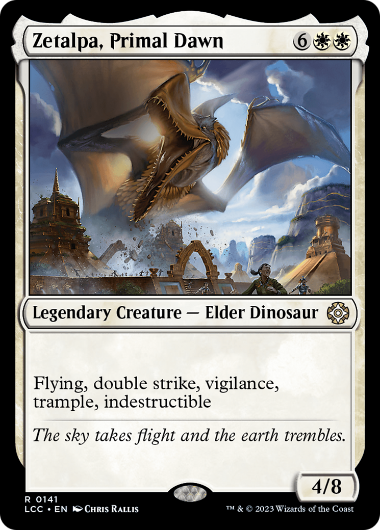 Zetalpa, Primal Dawn [The Lost Caverns of Ixalan Commander] | Cards and Coasters CA