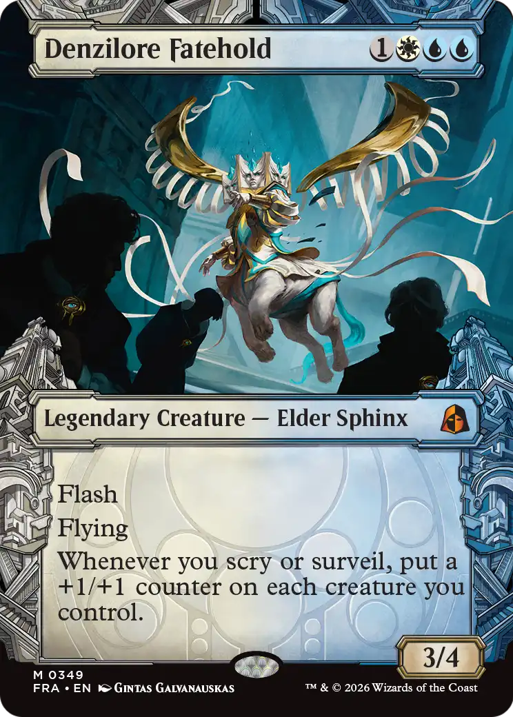 Denzilore Fatehold (Showcase) (0349) [Reality Fracture] | Cards and Coasters CA