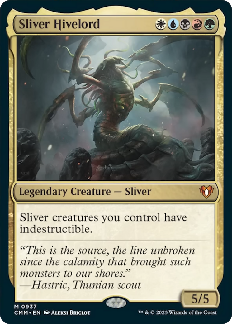 Sliver Hivelord [Commander Masters] | Cards and Coasters CA