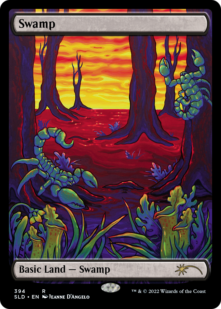 Swamp (394) [Secret Lair Drop Series] | Cards and Coasters CA