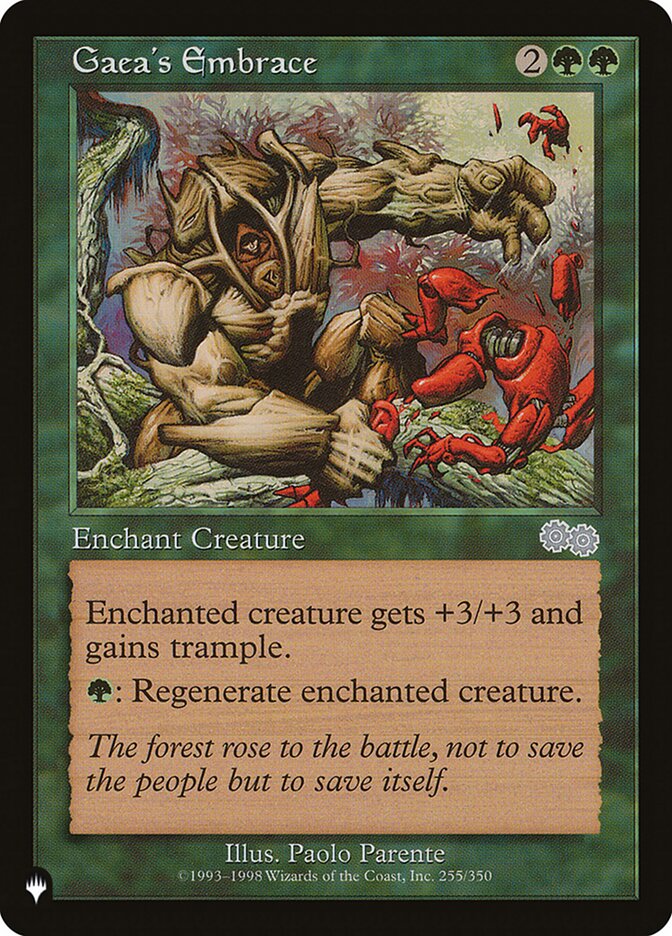 Gaea's Embrace [The List] | Cards and Coasters CA