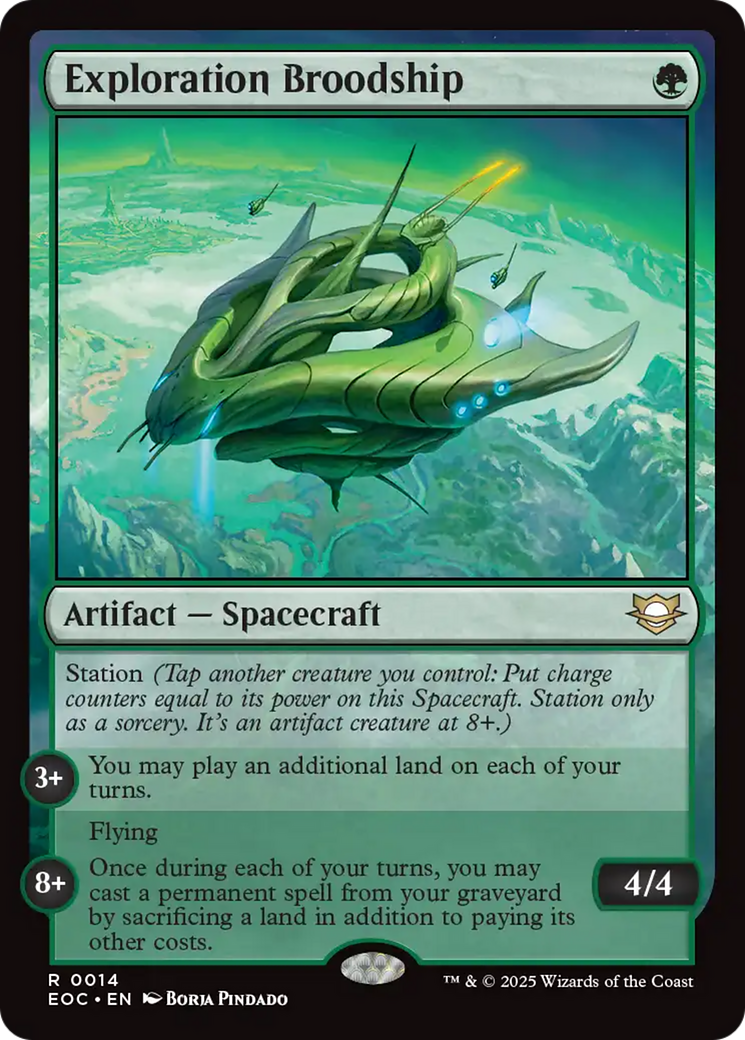 Exploration Broodship [Edge of Eternities Commander] | Cards and Coasters CA