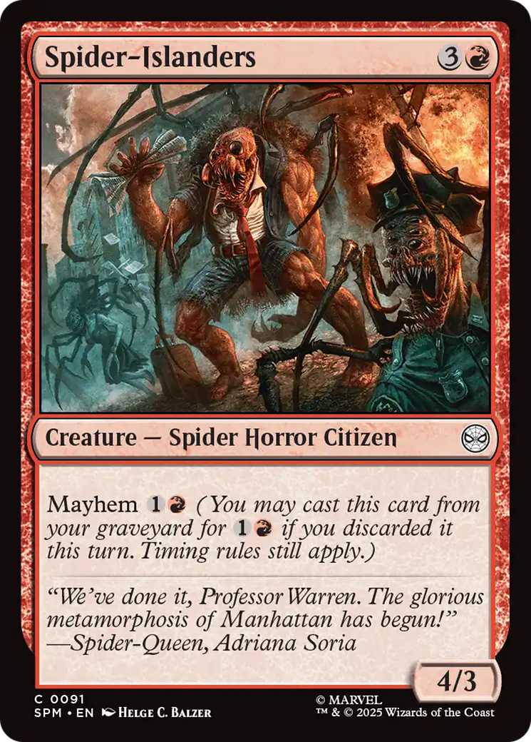 Spider-Islanders [Marvel's Spider-Man] | Cards and Coasters CA
