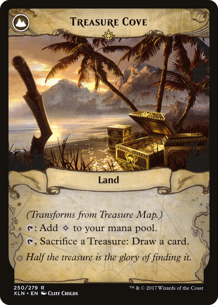 Treasure Map // Treasure Cove [Secret Lair: From Cute to Brute] | Cards and Coasters CA