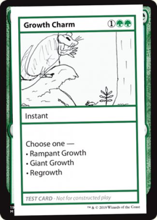 Growth Charm (2021 Edition) [Mystery Booster Playtest Cards] | Cards and Coasters CA