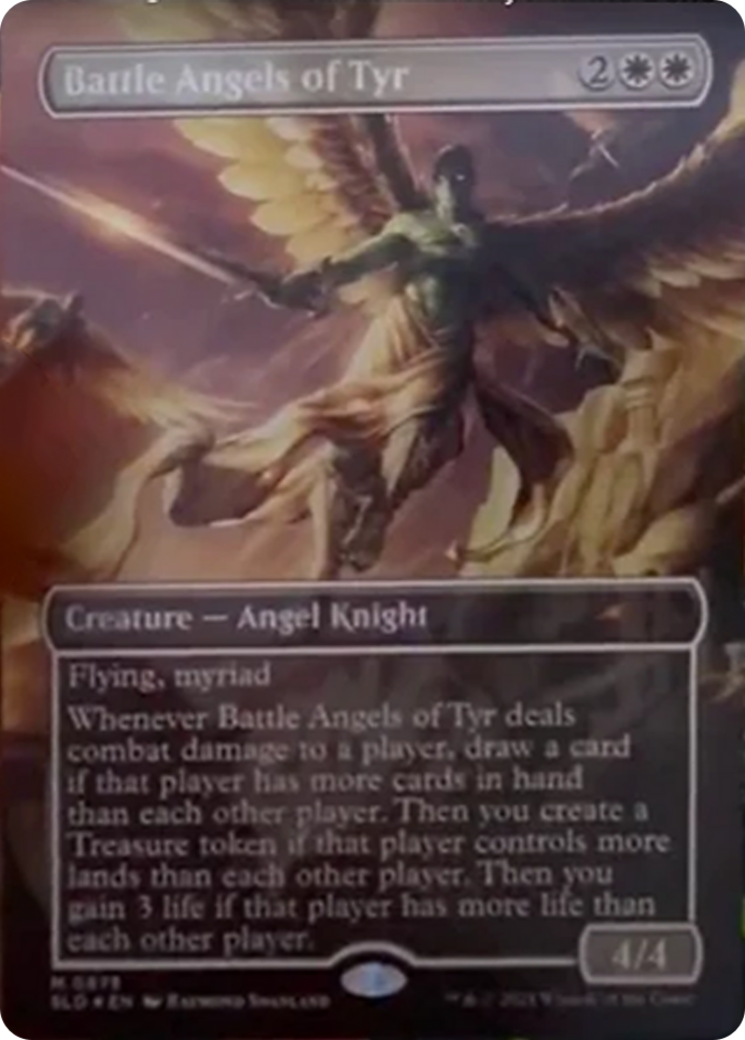 Battle Angels of Tyr (Rainbow Foil) [Secret Lair Drop Series] | Cards and Coasters CA