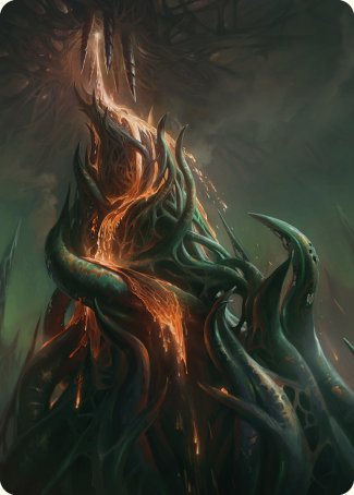 Copperline Gorge Art Card [Phyrexia: All Will Be One Art Series] | Cards and Coasters CA