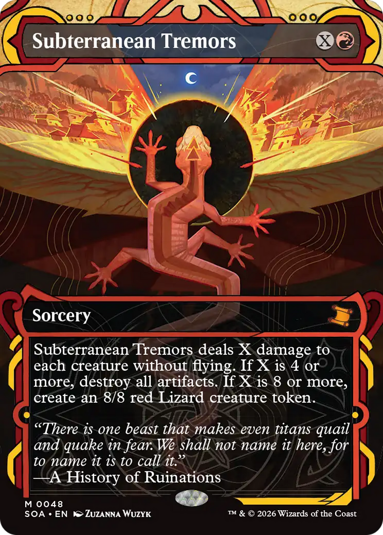 Subterranean Tremors [Secrets of Strixhaven: Mystical Archive] | Cards and Coasters CA