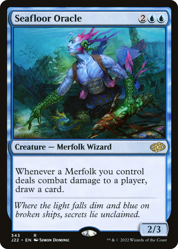 Seafloor Oracle [Jumpstart 2022] | Cards and Coasters CA