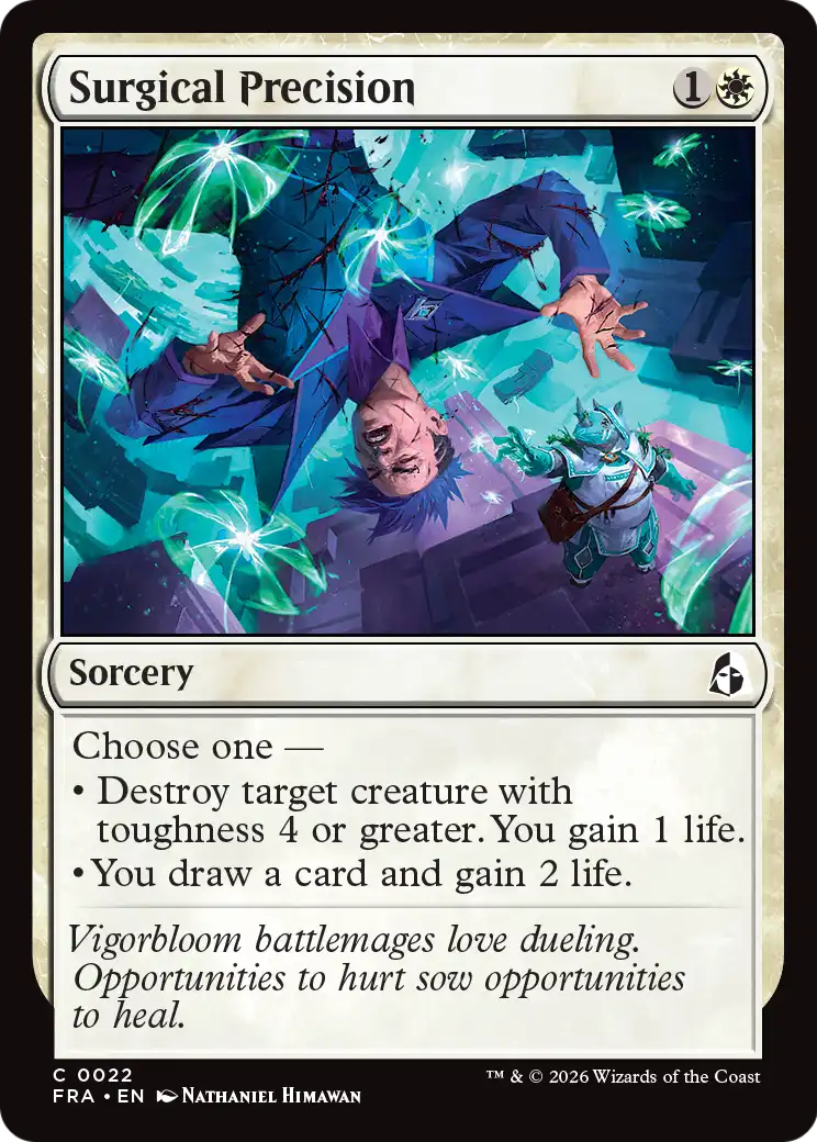 Surgical Precision [Reality Fracture] | Cards and Coasters CA