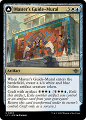 Master's Guide-Mural // Master's Manufactory [The Lost Caverns of Ixalan] | Cards and Coasters CA